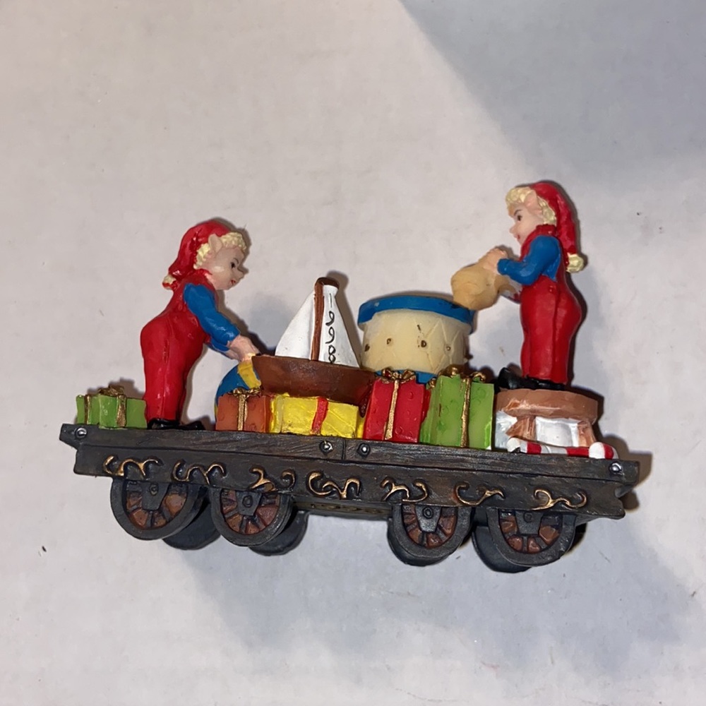 New in box vintage Home Towne Express 1998 Edition Santa's Workshop JC Penny car - Picture 8 of 11
